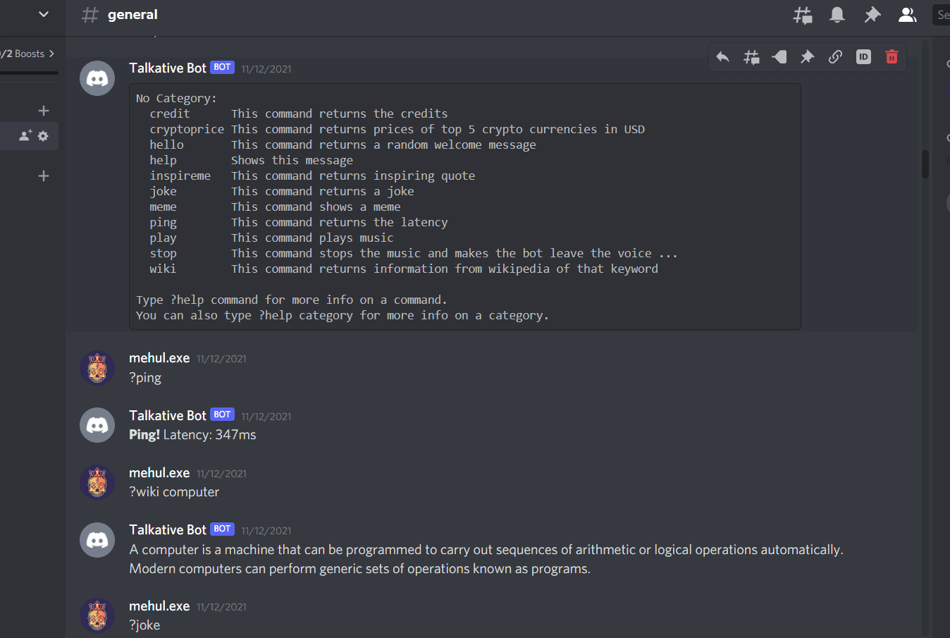 Discord Bot